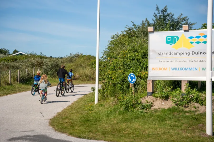 Fietsen over Duinoord Ameland