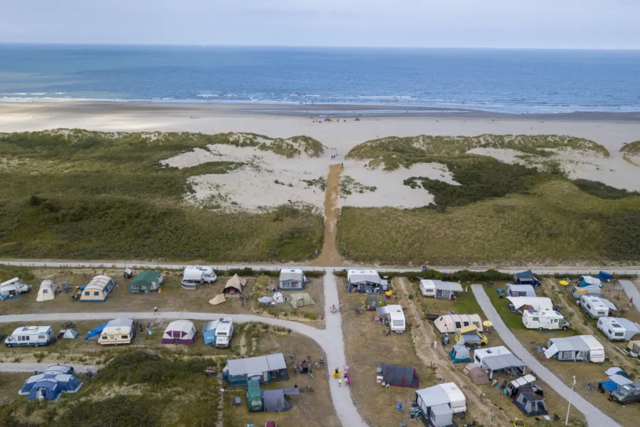 Kamperen aan zee